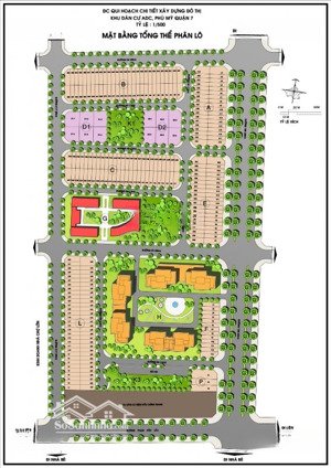 bán lô đất nhà phố đường thông khu dân cư adc