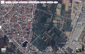 BÁN ĐẤT TẶNG NHÀ TẠI LŨNG KÊNH - HOÀI ĐỨC, 31.7m² x 3TẦNG. NGÕ THÔNG 50M RA TL422