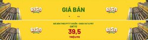 booking đặt chỗ tháp risa la pura vị trí vàng ql13, cạnh tuyến metro, giá siêu hấp dẫn 39,5tr/m²