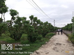 bán đất tại xã trù hựu, lục ngạn, bắc giang, 3 tỷ, 1500m2 bao đẹp uy tín