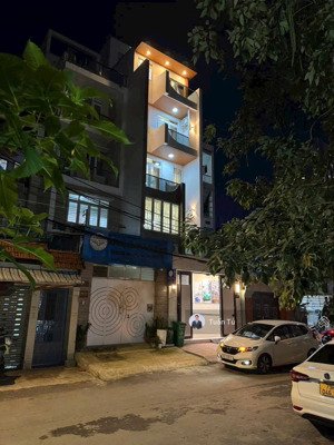 bán tòa chdv sát măt tiền điện biên phủ, p17, bt hẻm xe tải - 4,5x26m - 6 tàng thang máy