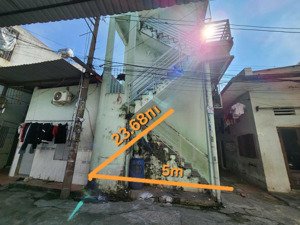 bán nhà trọ dĩ an 2 mt, hẻm xe hơi, ngang 5m, 4ty6