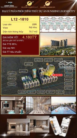 siêu phẩm ocean park 2 căn hộ sunshine legend city