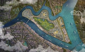 view sân golf, shophouse đường đẹp nhất đảo vũ yên, chính sách chiết khấu cao