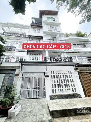 bán nhà : phạm huy thông 7x15 (5 tầng / 15pn ở & kinh doanh )