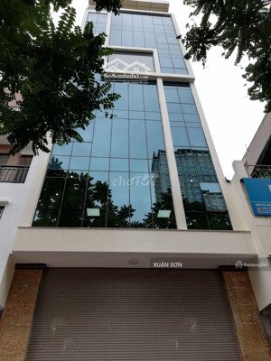 cho thuê tòa nhà ngõ 112 trung kính - ngõ đẹp nhất phố, dt 95m*6 tầng, thông sàn, thang máy, 70tr