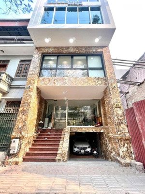 cc mời thuê nhà ngõ 168 trung kính đôi: 80m2 7 tầng có hầm để xe, 4 làn ô tô, thang máy, 36tr/th