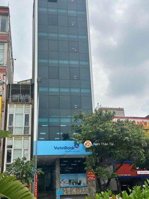 [hạ chào 1 tỷ] bán toà vp một mặt phố - một mặt ngõ vỉa hè . 55m 8 tầng chỉ 25.5 tỷ