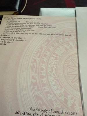 chính chủ cần bán lô đất đẹp phường hóa an (đường hoàng minh chánh)