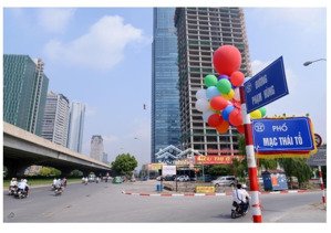 cần bán nhà mặt phố mạc thái tổ 90 m2, mt 5m, sổ đỏ chính chủ, giá liên hệ 