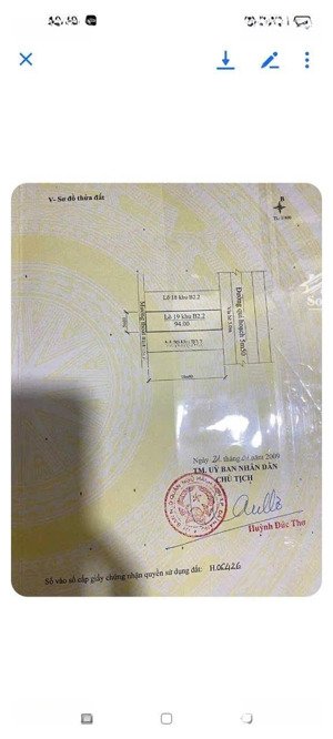 bán đất 94m2 mt sơn thủy 3, ngũ hành sơn, ngay ubnd quận