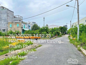 bán đất xã nhơn đức 101m - 3,7 tỷ hẻm xe hơi tại đường lê văn lương huyện nhà bè