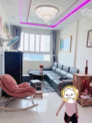 cho thuê căn hộ tô ký tower, 61m2, 2pn-2wc, đầy đủ nội thất, giá 8 triệu/ tháng