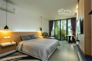 căn hộ thiết kế hiện đại - full nội thất - máy giặt riêng - bao phí - đậu được oto