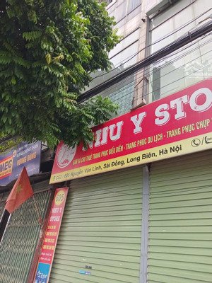 cho thuê cửa hàng nguyễn văn linh, lô góc, mặt tiền rộng _ sài đồng _ long biên _ hà nội