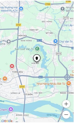 mặt tiền 5,8m/ 103m2 đất, đường thông các ngả, hai thoáng trước sau. kim nỗ, đông anh, hà nội