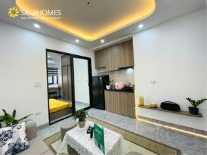 1 khách 1 ngủ thoáng , bếp tách riêng, ban công rộng rãi - 40m2 - 153 pháo đài láng - đống đa