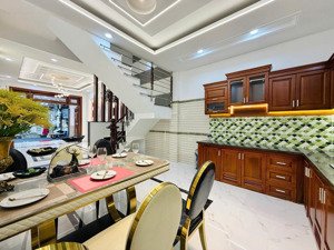 gấp! nhà 4 lầu mới ở liền hxh lê đức thọ an nhơn và đs 30, p6, 4x13m=52m2 giá giảm còn 8,15 tỷ