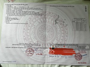 chính chủ bán lô mặt tiền 10m trong thôn nước ngọt cam lập, cam ranh, giáp kdt ven vịnh cam ranh