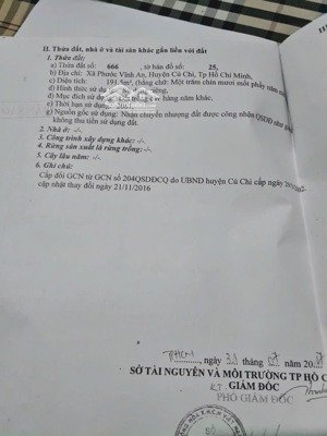 đất thổ 163m2 shr tại cây trôm mỹ khánh, phước hiệp, giá 1,05 tỷ, cạnh bách hóa xanh