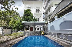 chính chủ gửi cho thuê biệt thự sân vườn + hồ bơi rộng 500m2 tại thảo điền. giá thuê 140tr/th
