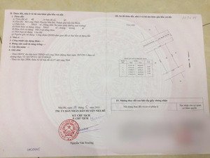 nền đất biệt thự kdc long thới ,nhà bè 300m2