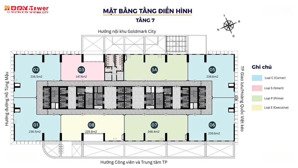 chỉ 5x triệu có ngay văn phòng cao cấp goldmark city sinh lời đều, cho thuê dễ dàng!