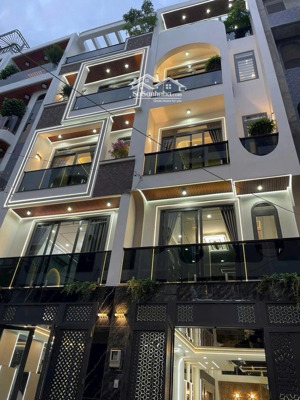 nhà 5 tầng đẹp - hẻm 6m - oto ngủ trong nhà - thạnh xuân 25, thới an, q.12