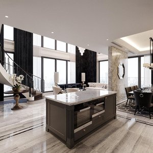 vip! bán penthouse dự án cao cấp mỹ đình pearl dt: 286m2, 3pn+1+4vs, bc: đn, giá 36 tỷ ( view hồ )