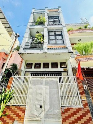 (nhà bán tân bình) hẽm xe hơi thông-trường trinh -p 14 - 5m2 - 4 tầng 8,6. tỷ tl 