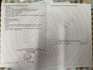 chính chủ bán đất tặng nhà ngõ 11 đường thanh lãm; dt 51,6m, mt 3,75 nở hậu 3,85, 2 mặt thoáng