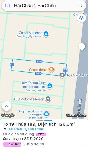 cần bán lô đất rất đẹp mặt tiền đường phan châu trinh, p. hải châu, q hải châu, đà nẵng