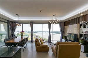 đảo kim cương cho thuê căn hộ 3pn - trống sẵn, view sông sài gòn - cầu phú mỹ
