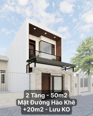 mặt đường hào khê 2 tầng - 50m2 + 20m2 lưu ko - kinh doanh