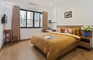 Bán tòa CHDV ngõ 7 Tú Mỡ,( Trung Kính).DT 110m2 x 7T, Mt 6m. 25p khép kín. Giá 26 tỷ