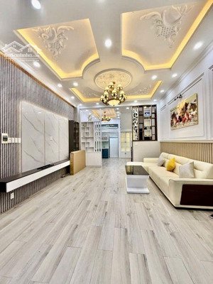 nhà 4 tầng, kdc sg mới, hxh huỳnh tấn phát nhà bè. dt: 5x12m(5pn, 5wc, sân thượng). dưới 7 tỷ