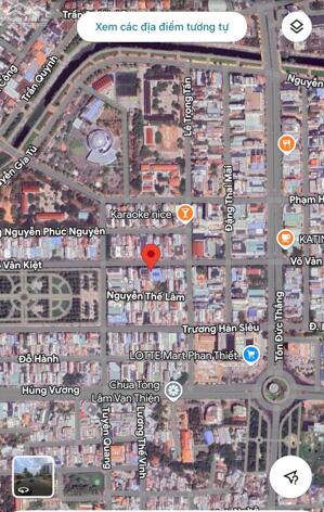 Bán nhà 1 trệt 1 lầu mặt tiền Võ Văn Kiệt, Phường Phú Thuỷ, Phan Thiết, Lâm Đồng, DT 105m2 Hướng Bắc giá 11,5 tỷ