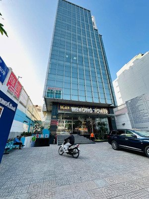 cho thuê vp tầng 4 235 - 241 tòa nhà mekong tower cộng hòa, dt: 150m2 [330k/1m2]. 50 triệu/tháng