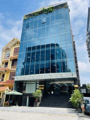 siêu phẩm mặt phố, vỉa hè rộng miên man trần thái tông 100m2 7 tầng mt 6m chào 63 tỷ