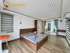 cho thuê căn hộ studio - ban công - diện tích rộng - full nội thất - hầm xe - sân bay tân sơn nhất