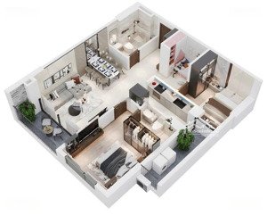 siêu phẩm căn 2pn tầng trung đẹp long lanh tại ha noi melody linh đàm giá rẻ nhất hà nội