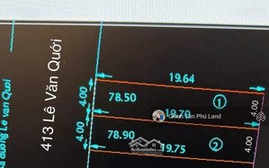 bán cặp nhà 413/ lê văn quới ngang 4m x 20m giá 8,8 tỷ tl. hẻm nhựa 12m thông