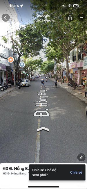 bán nhà 63 hồng bàng khu phố hàn, nha trang