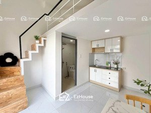 cho thuê căn hộ duplex - ban công riêng - full nội thất ngay đh công thương quận tân phú