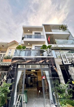 nhà phố hiện đại sang trọng - hẻm 5m 1886 huỳnh tấn phát thị trấn - 4m x 15m sổ hồng giá 6,79 tỷ