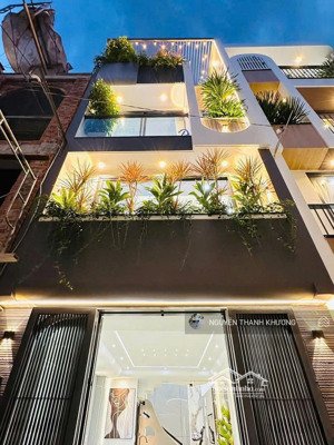 cho thuê nhà mới xây full nội thất ( thống nhất ) 3 lầu - p15 - gv