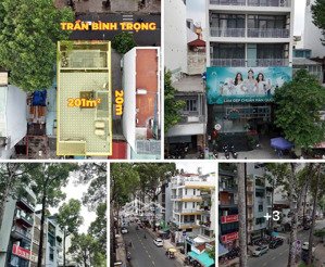 tòa nhà trần bình trọng | 10x20m | hầm + 5 tầng | dòng tiền 330tr/tháng | giá 142.5 tỷ tl