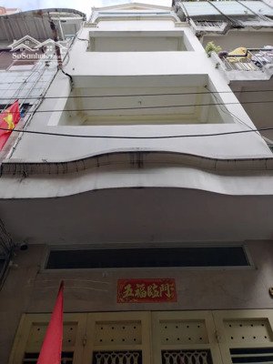 bán nhà đường nguyễn biểu, quận 5, 4 tầng, hẻm oto thông, giá 6.4 tỷ
