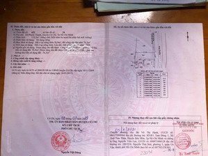 có đăng sổ: đất ngang 6, dài 17, nở hậu 8m, đường đoàn minh triết, giá 980 triệu