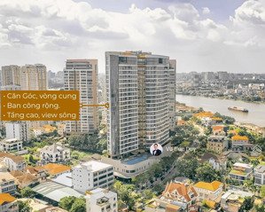 bán 2pn thảo điền green, căn góc, vòng cung, view sông, ban công rộng , tầng cao, full nội thất